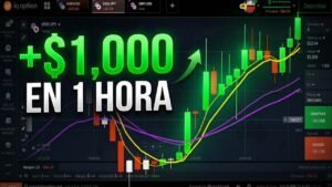 Gané $1000 en 1 hora con esta estrategia OCULTA de IQ Option 😳 prueba real