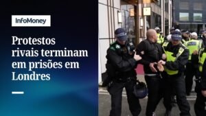 Guerra: 12 pessoas são presas durante manifestações pró e anti-Irã | InfoMoney News