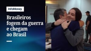 Guerra no Irã: Brasileiros repatriados chegam a SP vindos do Catar | InfoMoney News