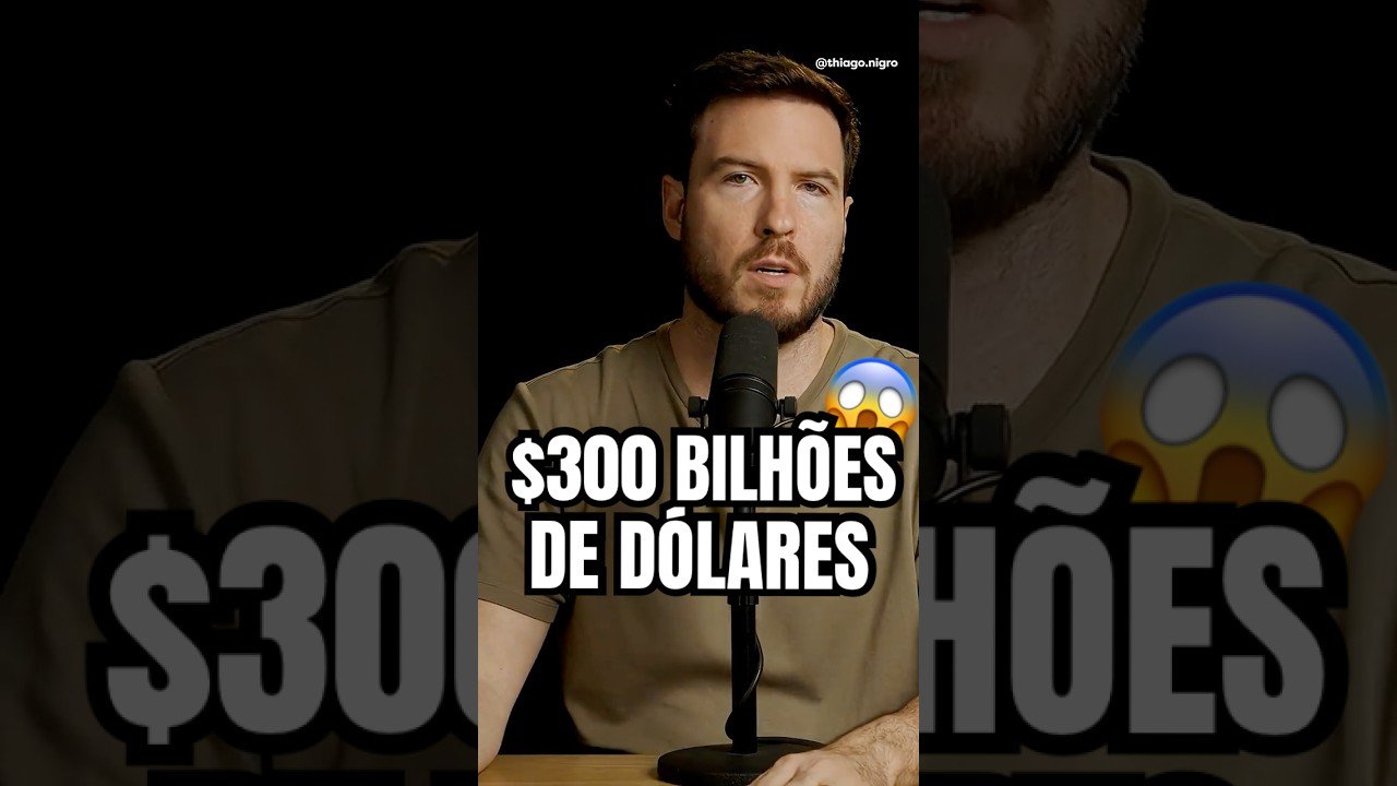 O CONGELAMENTO de $300 BILHÕES de DÓLARES 😱 #fyp