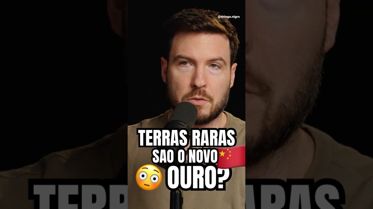 O GRANDE MONOPÓLIO CHINES de TERRAS RARAS (o segredo para obter o poder global) #fyp #shorts