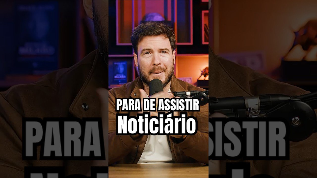 PARA DE ASSISTIR NOTICIÁRIO