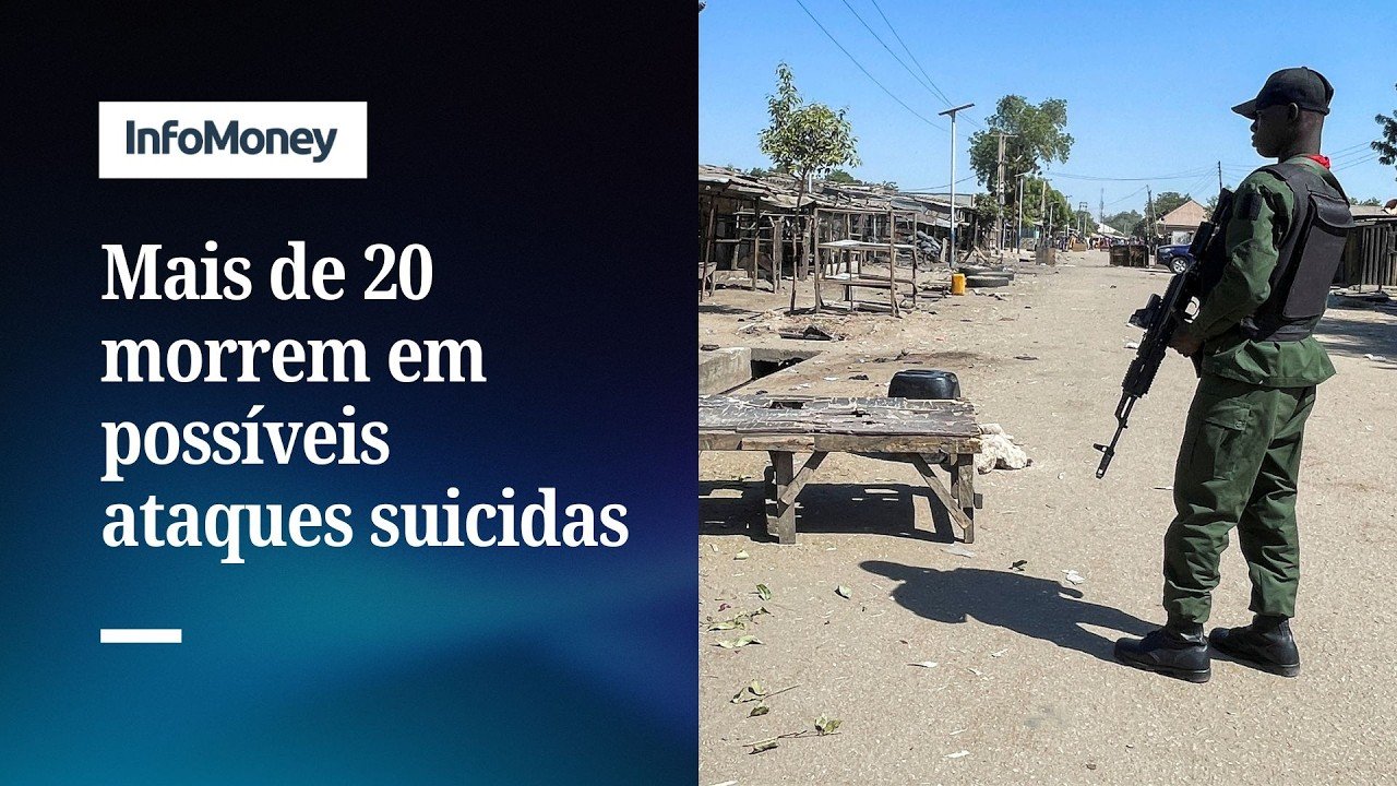 Supostos ataques suicidas com bombas matam pelo menos 23 pessoas na Nigéria | InfoMoney News