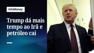 Trump adia ataques contra instalações de energia iranianas e petróleo cai | InfoMoney News