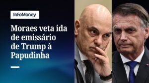 Veto de Moraes: Assessor de Donald Trump não poderá visitar Bolsonaro | InfoMoney News