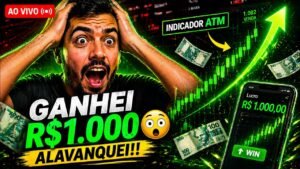 DEU CERTO!! FIZ R$1.000 COM ESSA ESTRATÉGIA 😳