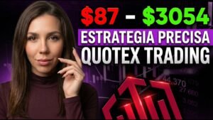 Estrategia precisa de Opciones Binarias Quotex | Cómo hacer crecer una cuenta de trading $87-$3054