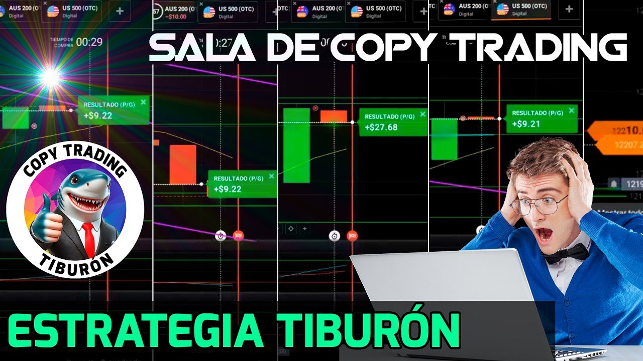 IQ Option Copy Trading || Estrategia que Gana Todos los Días