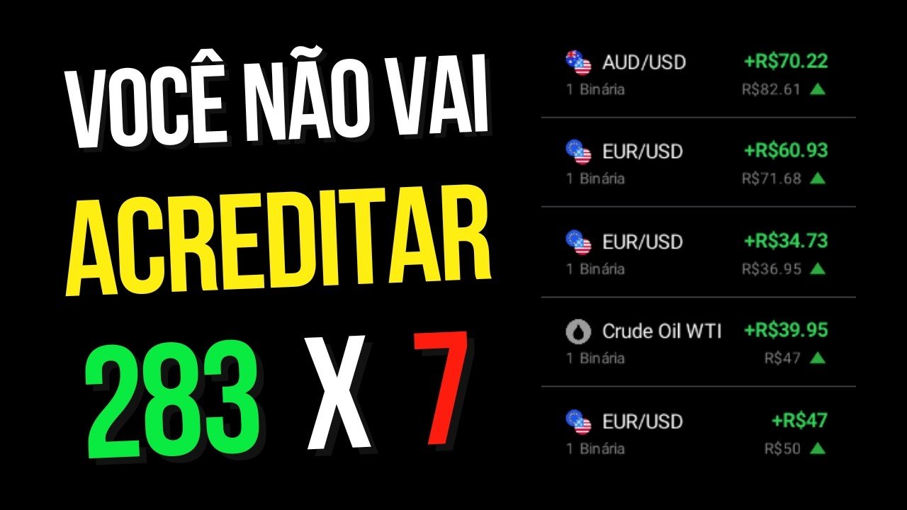 IQ OPTION – FIZ 10X0 COM ESSA ESTRATÉGIA SIMPLES E FÁCIL – OPÇÕES BINÁRIAS
