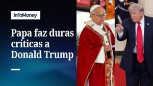Leão 14, o primeiro papa norte-americano, surge como crítico incisivo de Trump | InfoMoney News
