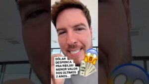 O DÓLAR VAI CONTINUAR CAINDO? 😱