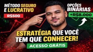 Opções binárias ao Vivo – Estratégia Matadora GRATÍS