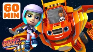Robot Blaze’s Adventures in Space! 🚀 ft. Star Trek: Scouts | 1 Hour | Blaze & the Monster Machines