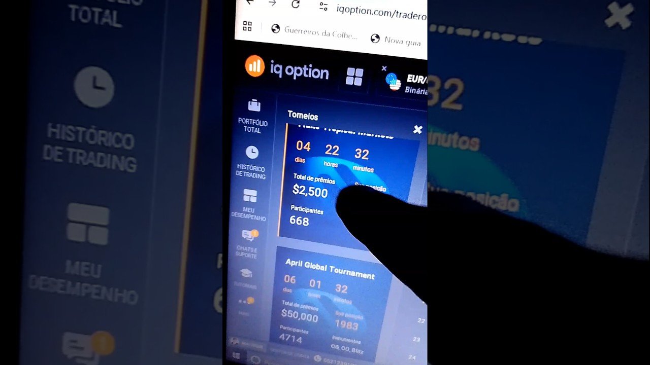 Rumo aos $52 Dólares! 🔥 Posição estratégica no torneio IQ Option