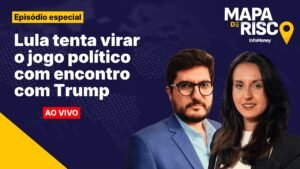 🚨 AO VIVO: Lula volta de Washington fortalecido após encontro com Trump? | Mapa de Risco
