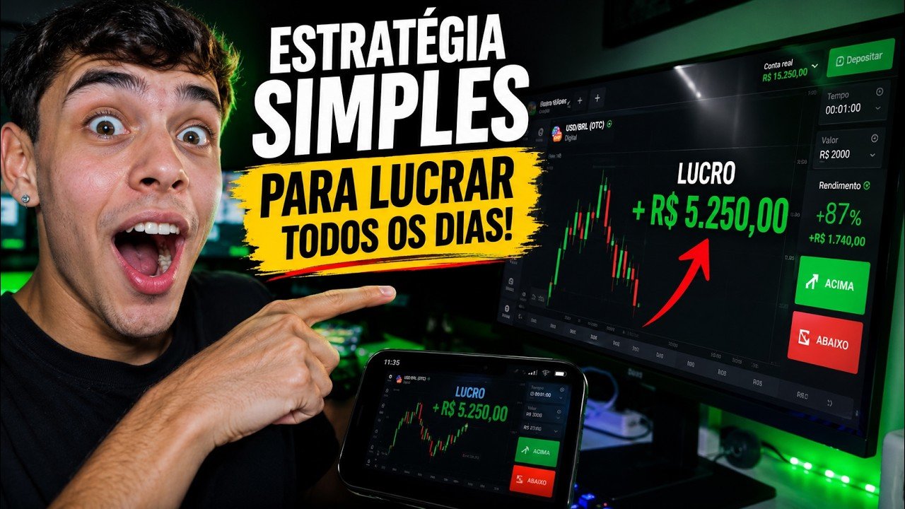 💣 ESSA ESTRATÉGIA É SIMPLES… E FUNCIONA 😳📊
