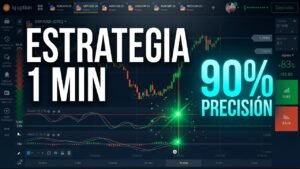 💰 “Estrategia 1 Minuto que Está Rompiendo IQ Option Estocástico + MACD 90% Precisión