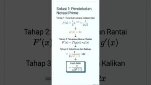 3-5 Ex-1 Aturan Rantai  #kalkulus #derivatives