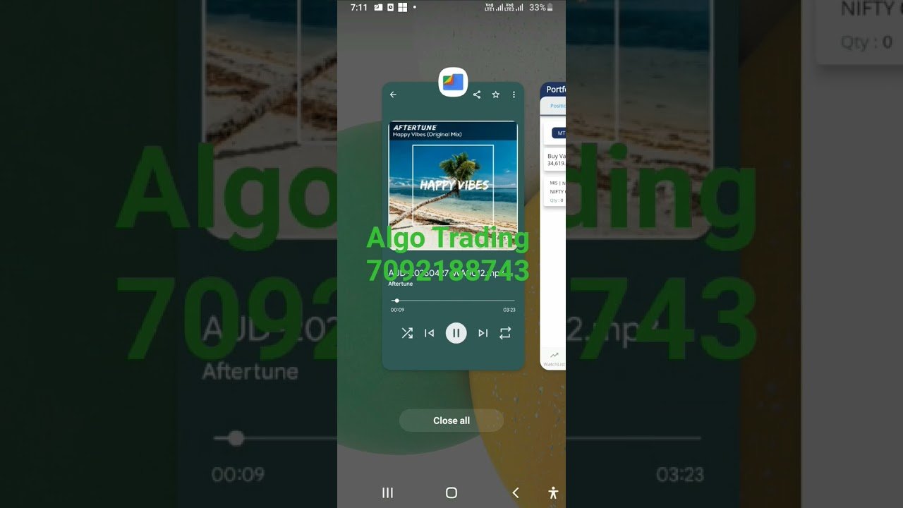 Algo Trading Software working in all segments in mobile phone and Desktop