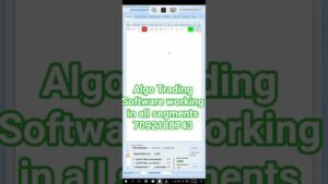 Algo Trading Software working in all segments in mobile phone and Desktop
