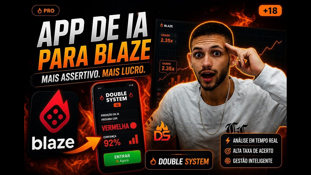 APLICATIVO PARA BLAZE, COMO COMEÇAR NA BLAZE ? OEPRE DE FORMA SEGURA NO DOUBLE BLAZE. DOUBLE SYSTEM!