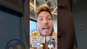 ÁUDIO VAZADO ENTRE VORCARO E FLAVIO BOLSONARO 😱 #fyp #shorts