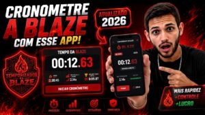 BLAZE EM 2026 COMO REALMENTE GANHAR COM UM APLICATIVO DE TEMPORIZADOR, ACERTE O HORARIO DA BLAZE!!