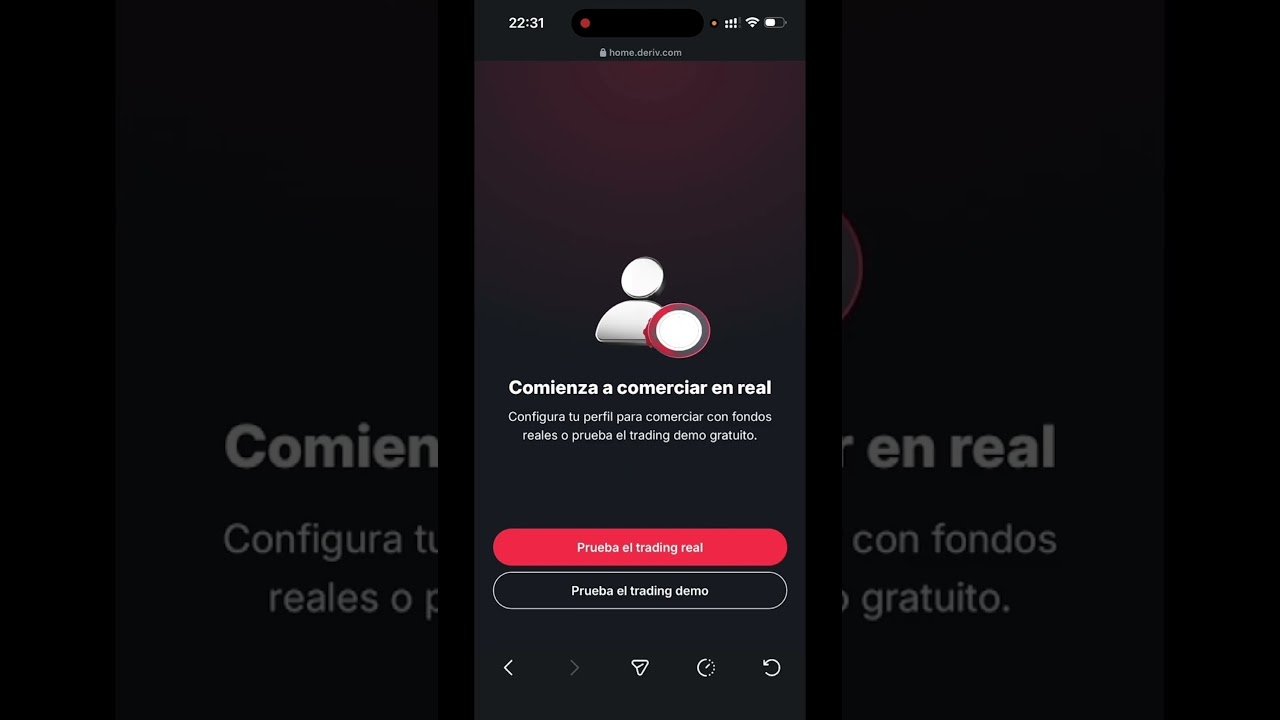 COMO CREAR CUENTA DE TRADING EN BROKER DERIV FÁCIL 🔴 #2026 #2027 #trading #forex