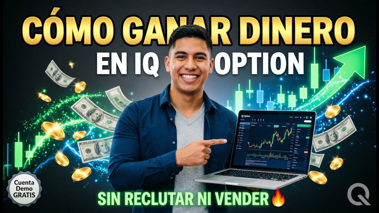 Cómo Ganar Dinero en IQ Option SIN Reclutar Ni Vender (Método Real para Principiantes)✅