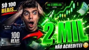 COMO TRANSFORMEI R$100 EM R$2.000 😳🔥 | MELHOR ESTRATÉGIA PARA OPÇÕES BINÁRIAS