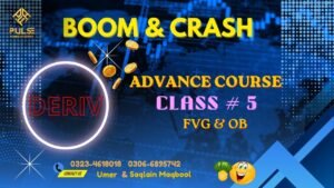 DERIV ADVANCE COURSE 2026 CLASS 5  (CONCEPT OF FVG & OB)  #smctrading #derivtrading