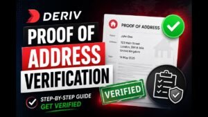 Deriv: Proof of Address verification//Easy!