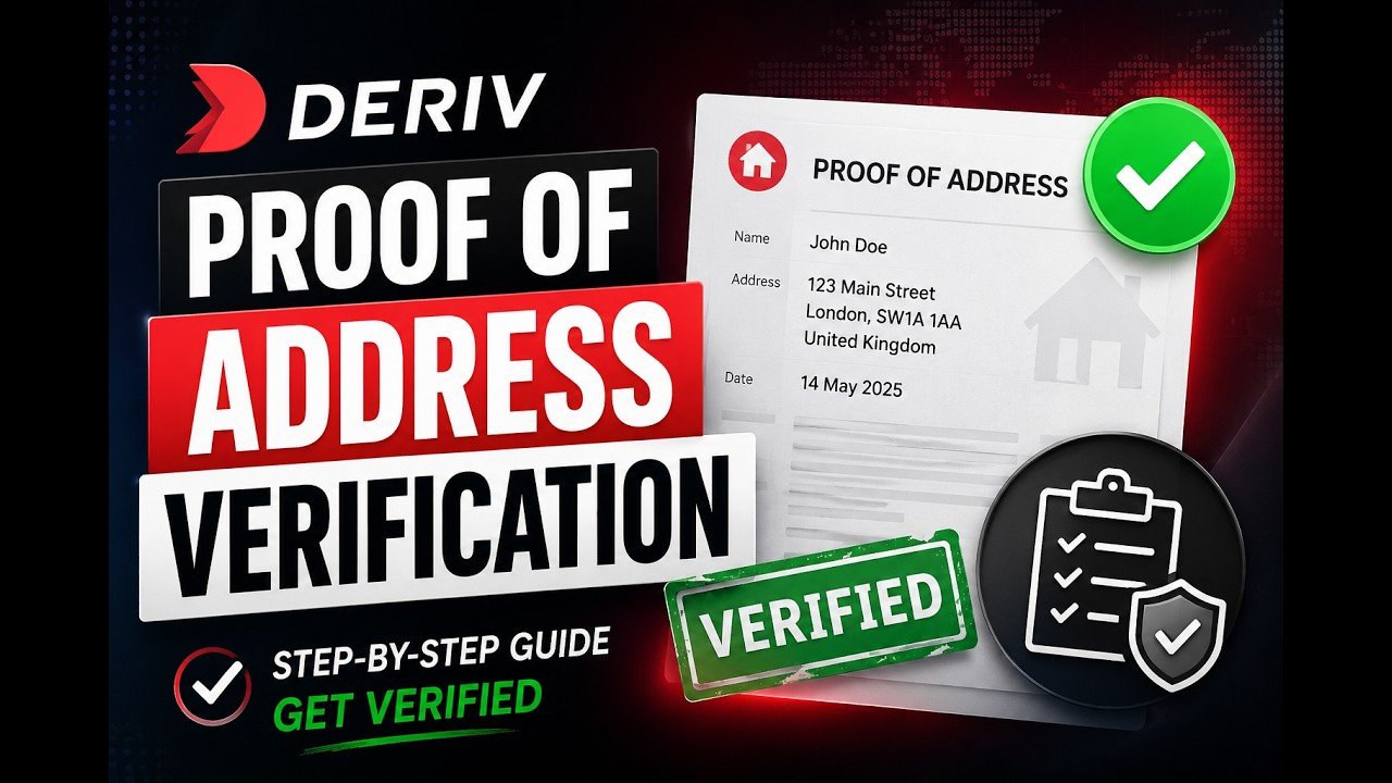 Deriv: Proof of Address verification//Easy!