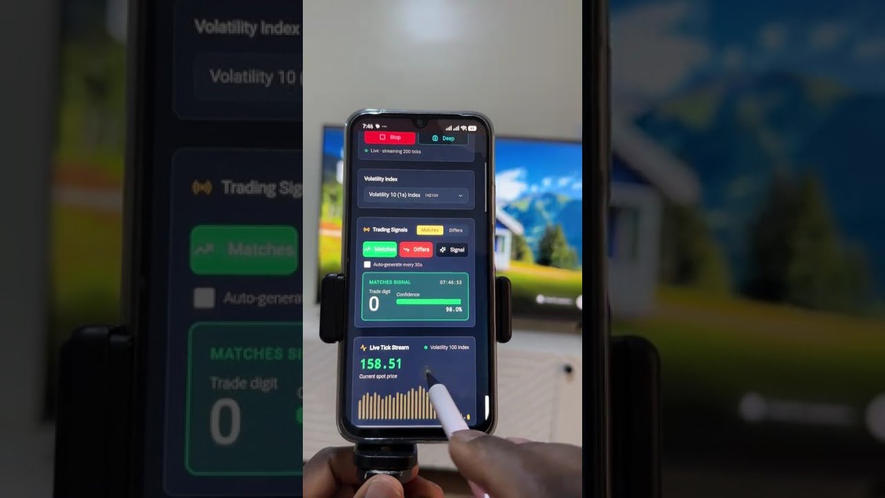 Deriv Trading Matches and Differs Strategy 📊