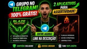 GRUPO 100% GRATÍS PARA A DOUBLE DA BLAZE, COMO COMEÇAR OPERAR NA BLAZE ? APLICATIVOS  DE I.A BARATO!