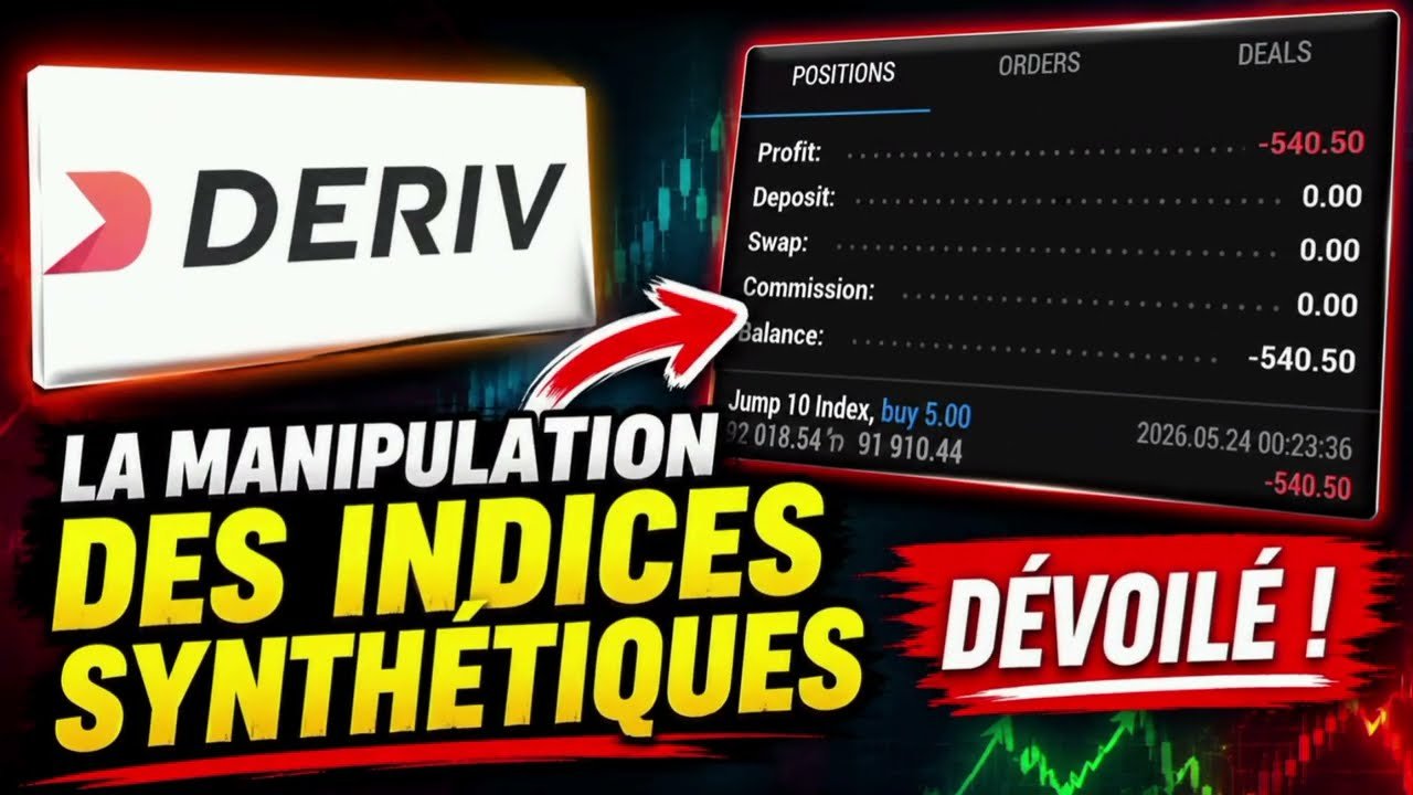 J’ai Découvert Quelque Chose inquiétant Sur Deriv (Preuve)😭‎😤