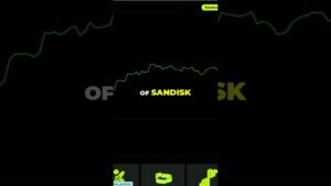 Made $600 in ONE DAY Trading SanDisk Stock! #shorts