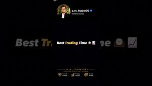 The Best Times to Trade Revealed (Stop Losing Money at 9:15 AM!) 📉⏱️#trading