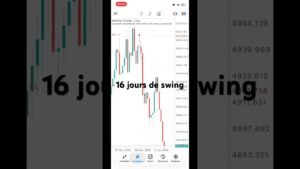 16 jours de swing #deriv #trading #forex #swing trader ng