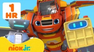 60 Minutes of Robot Blaze 🤖 Robot Missions and Adventures! | Blaze and the Monster Machines