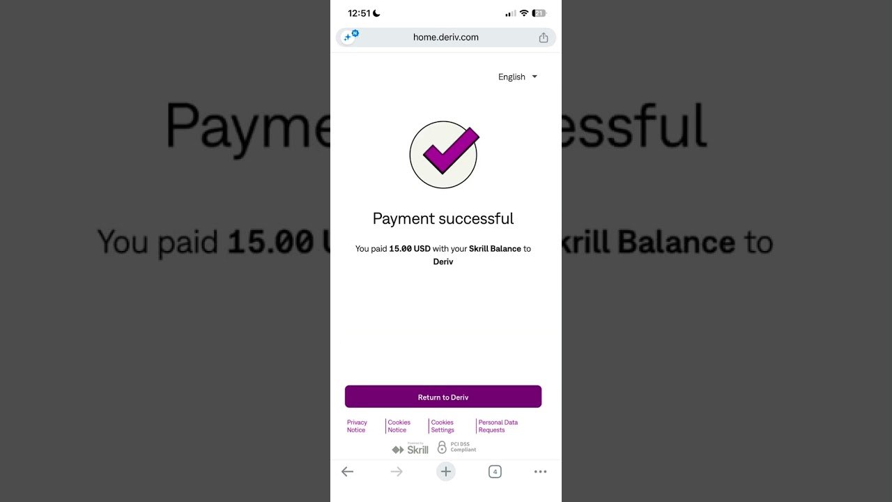 วิธีฝากเงิน Deriv ด้วย Skrill + โอนเข้าบัญชี Options (ฉบับมือใหม่ ทำตามได้ทันที)