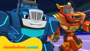 Blaze et les Monster Machines | 3 ORE di imbrogli di Crusher contro Blaze Robot! 🤖 | Nick Jr. France