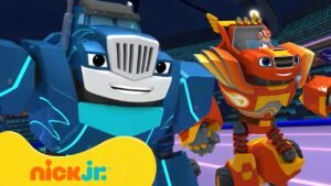 Blaze & the Monster Machines | 3 HORAS de trampas de Crusher contra Robot! 🤖 | Nick Jr. en Español