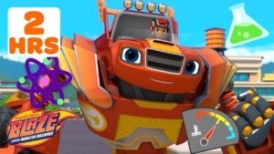 Blaze Uses SCIENCE on Power Tires, STEM Rescues and MORE! 🧪 | Blaze and the Monster Machines