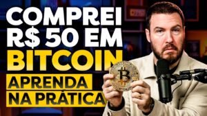 COMPREI R$ 50 EM BITCOIN NA PRÁTICA | Como investir em Bitcoin do ZERO!