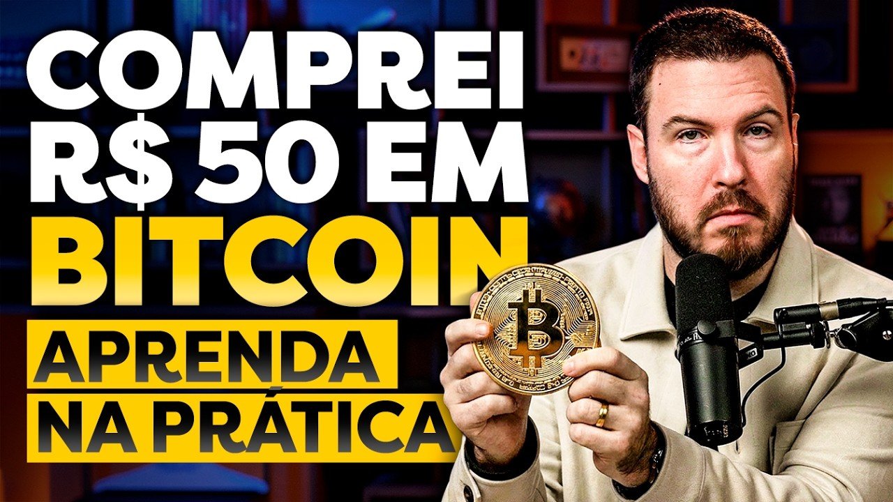 COMPREI R$ 50 EM BITCOIN NA PRÁTICA | Como investir em Bitcoin do ZERO!