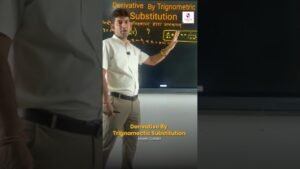 Derivative by Trigonometric Substitution | अवकलन (Differentiation) आसान तरीके से! | Class 12 Maths
