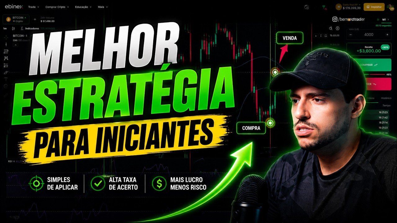 Estratégia Definitiva para Lucros Consistentes com Trade nas Opções Binárias (mesmo sendo iniciante)