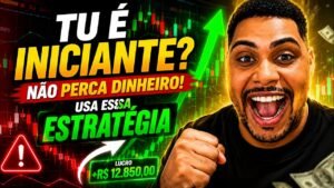 ESTRATÉGIA  MAIS PRECISA PARA QUALQUER INICIANTE APLICAR NO MERCADO DE OPÇÕES BINARIAS!